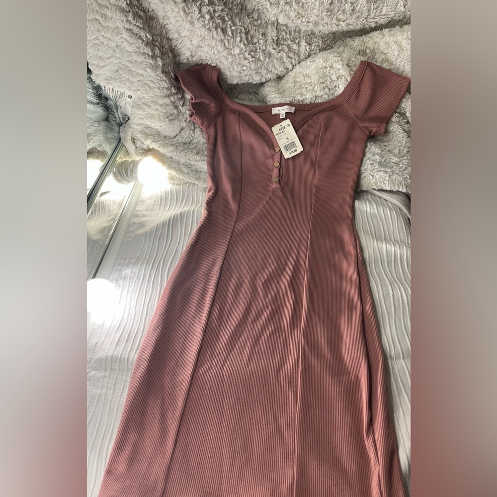 Better Be S Mauve Bodycon Dress